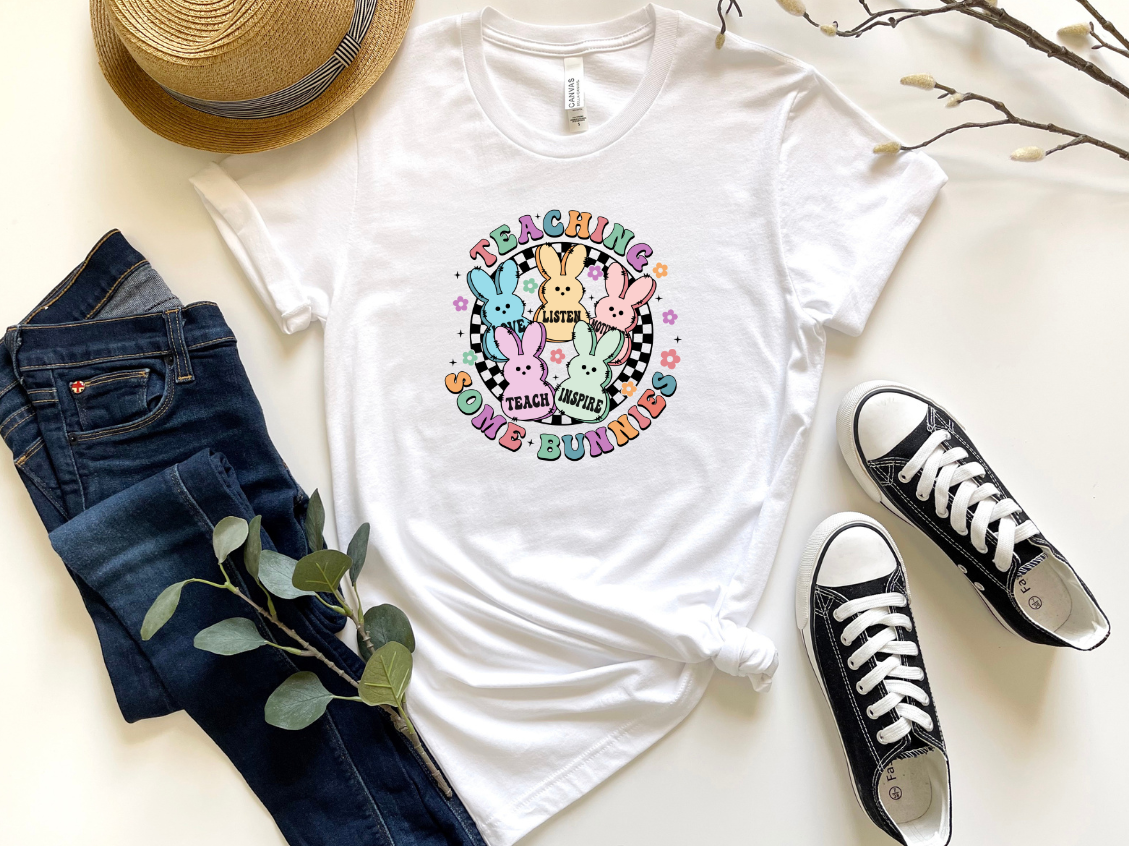 TEACHING SOME BUNNIES DTF TRANSFER