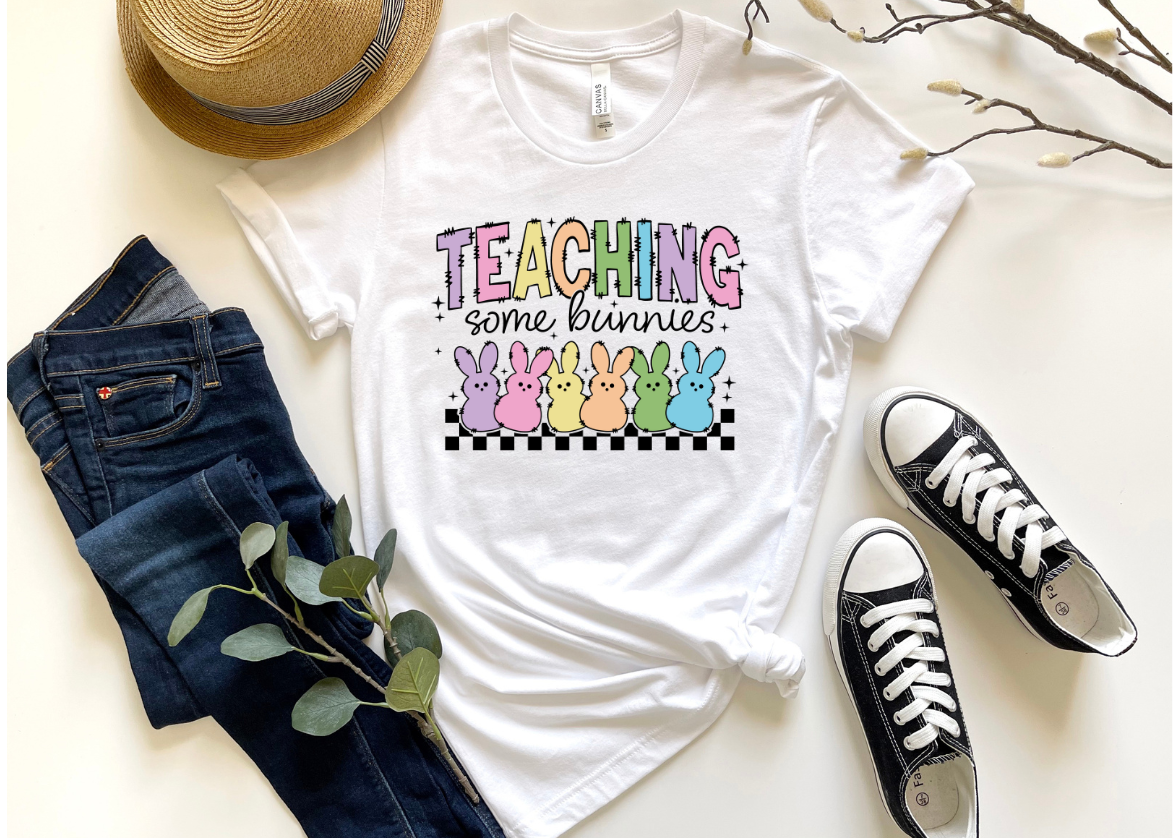 TEACHING SOME BUNNIES DTF TRANSFER