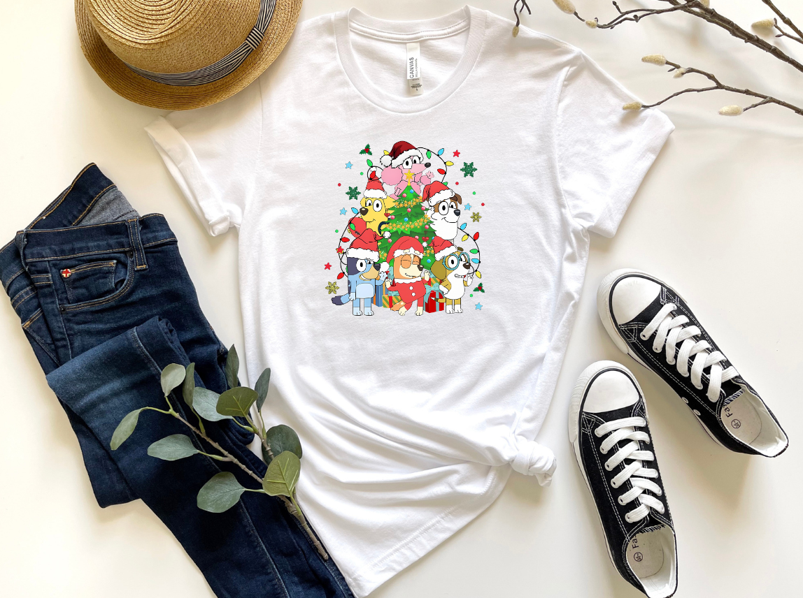 FAMILY CHRISTMAS LIGHTS- DTF TRANSFER