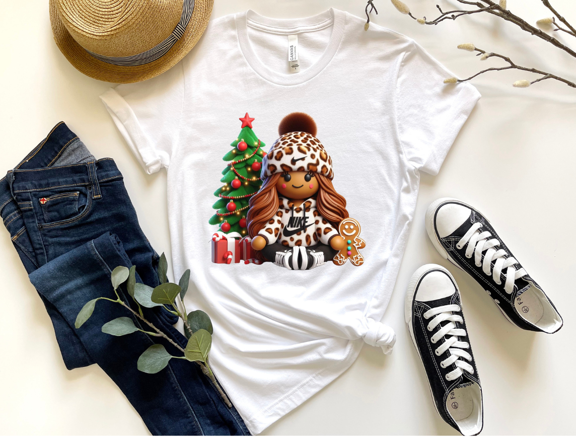 GINGERBREAD GIRL-DTF TRANSFER