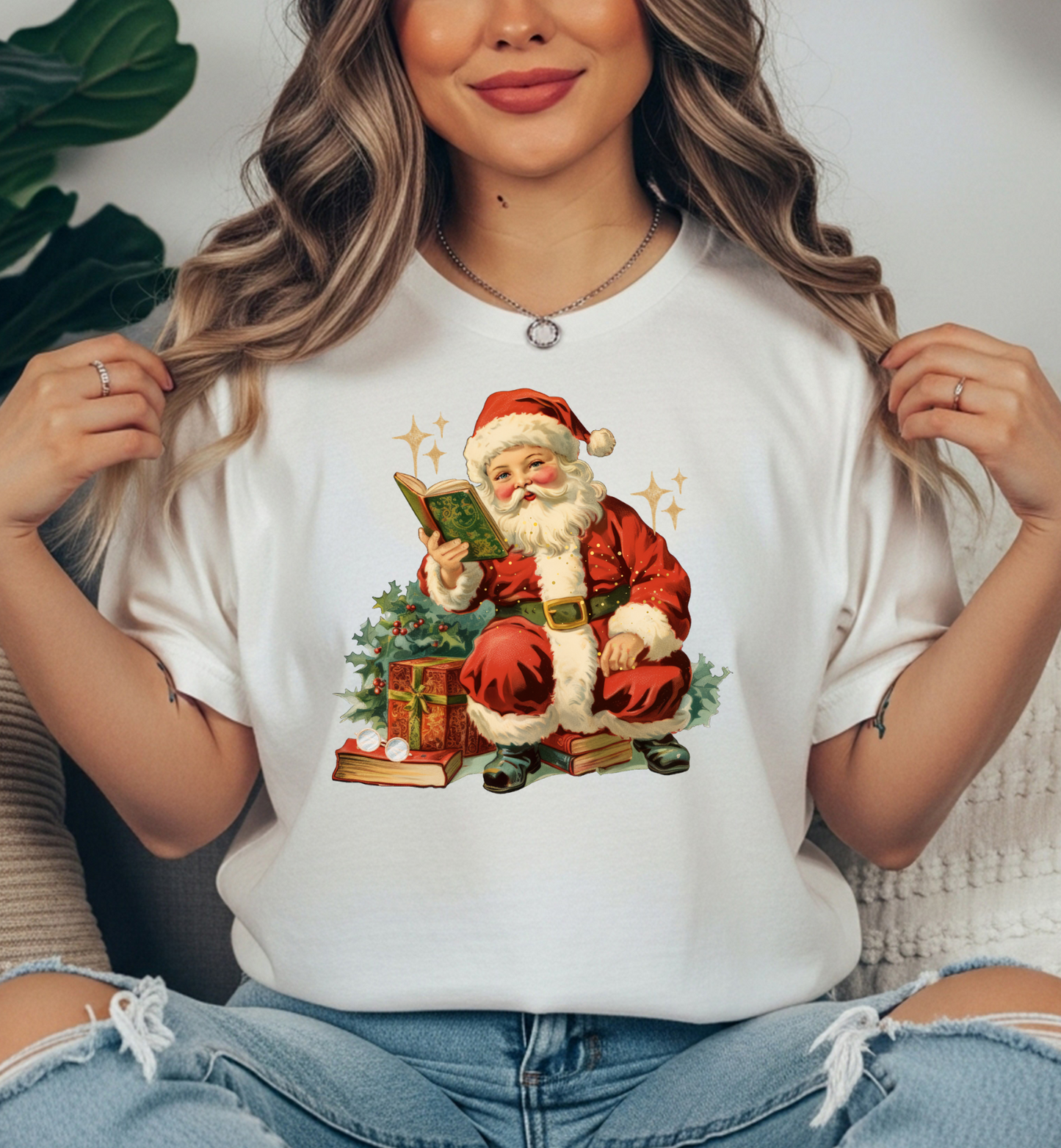 CHRISTMAS SANTA READING TRANSFER