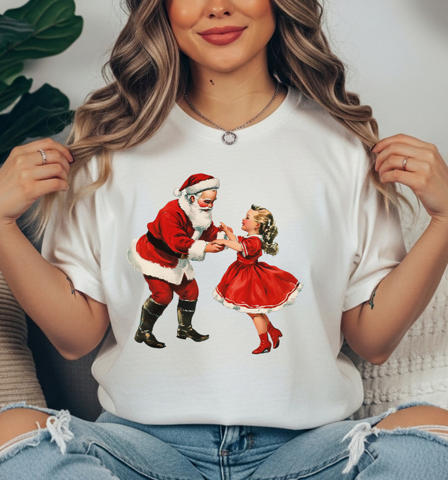 CHRISTMAS SANTA DANCING TRANSFER