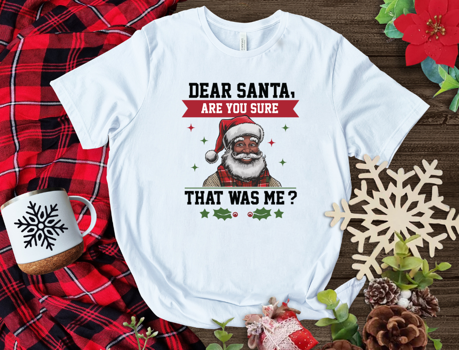 DEAR SANTA DTF TRANSFER