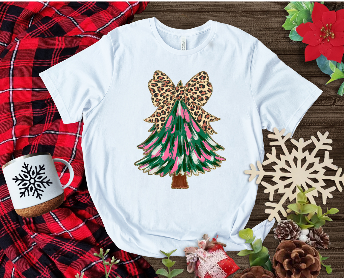 CHRISTMAS TREE DTF TRANSFER