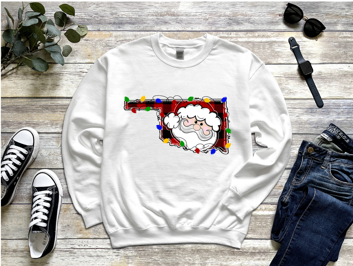 OKLAHOMA SANTA- DTF TRANSFER