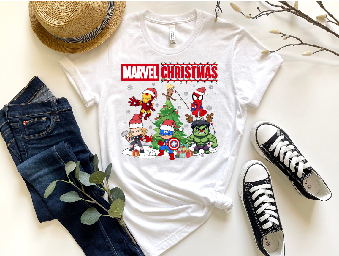 MARVEL CHRISTMAS-DTF TRANSFER