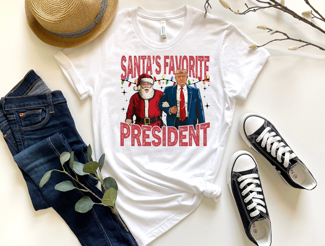 SANTAS FAVORITE PRESIDENT-DTF TRANSFER