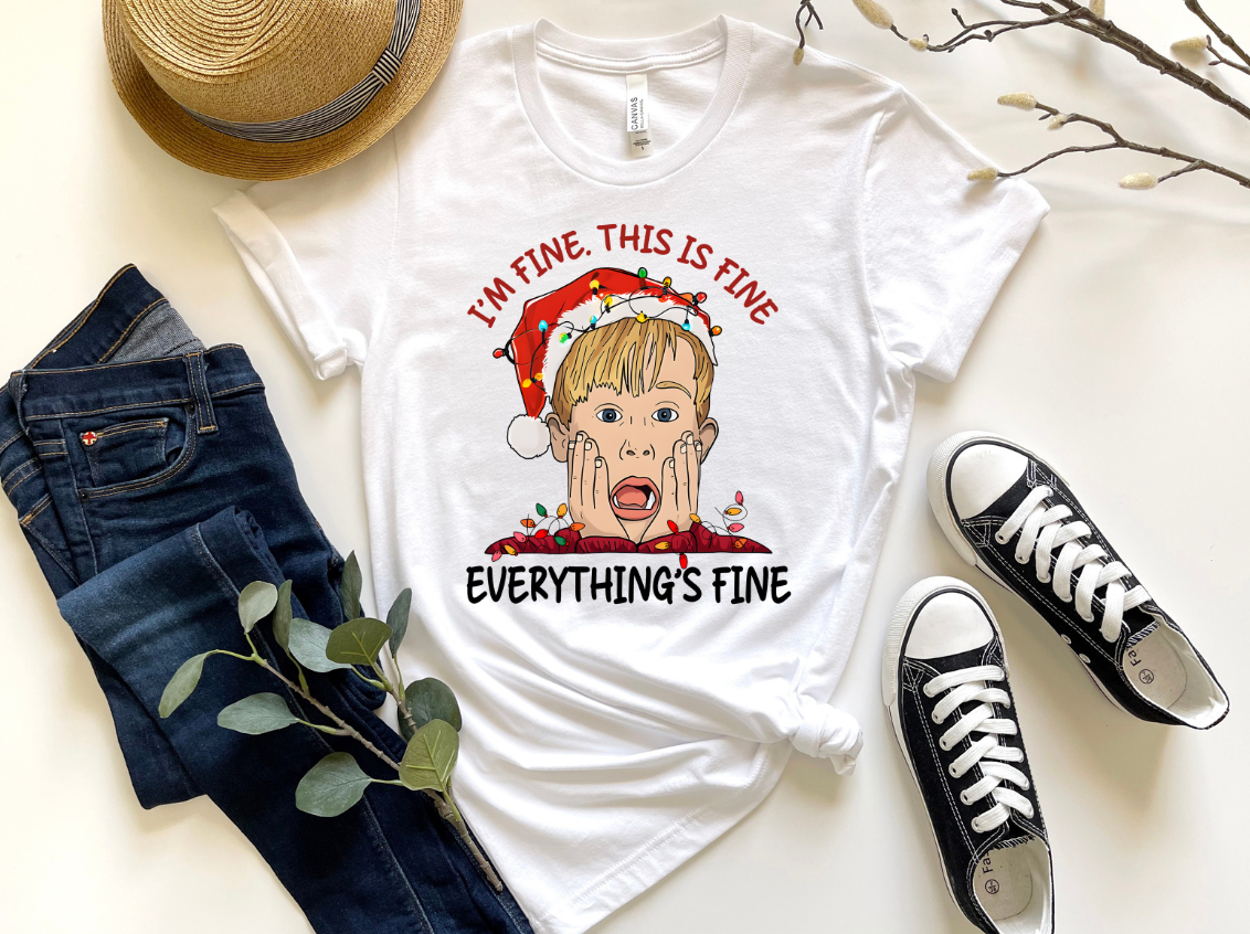 HOME ALONE EVERYTHING IS FINE DTF