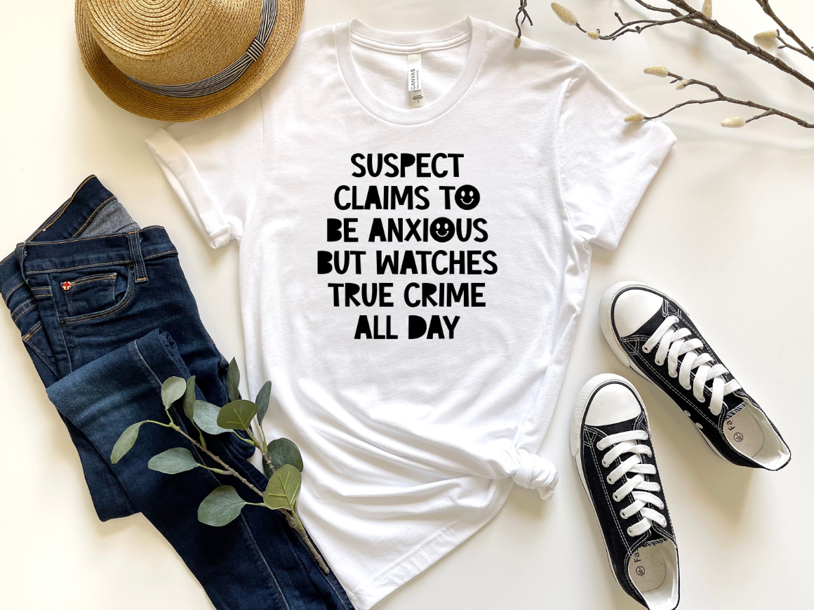 SUSPECT WATCHES TRUE CRIME-DTF TRANSFER