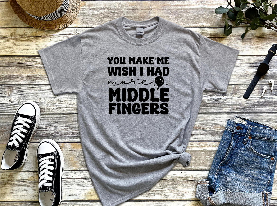 MIDDLE FINGERS DTF TRANSFER