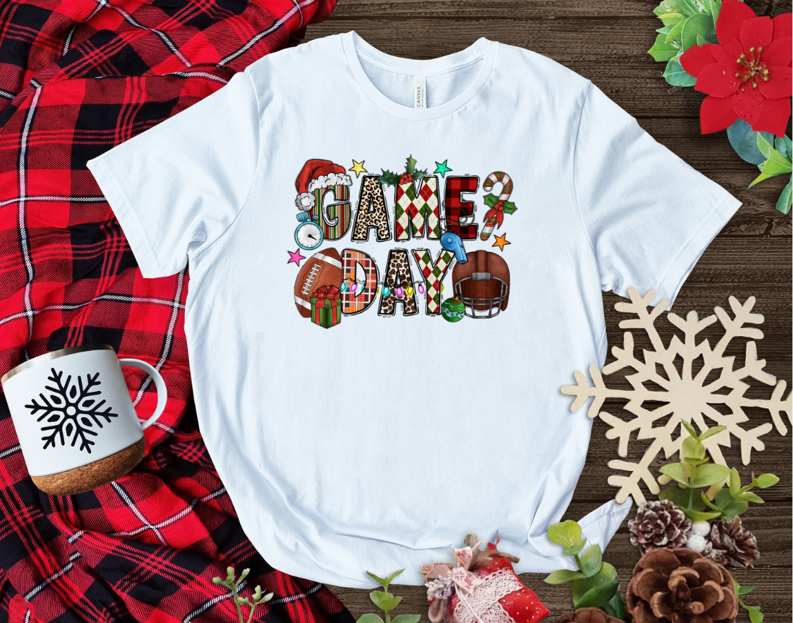 CHRISTMAS GAME DAY DTF TRANSFER