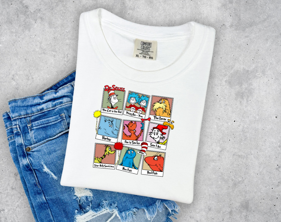SUESS CHARACTERS DTF TRANSFER