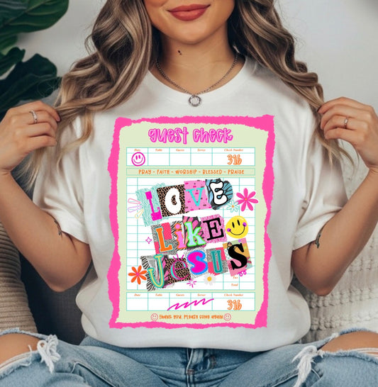 LOVE LIKE JESUS TRANSFER