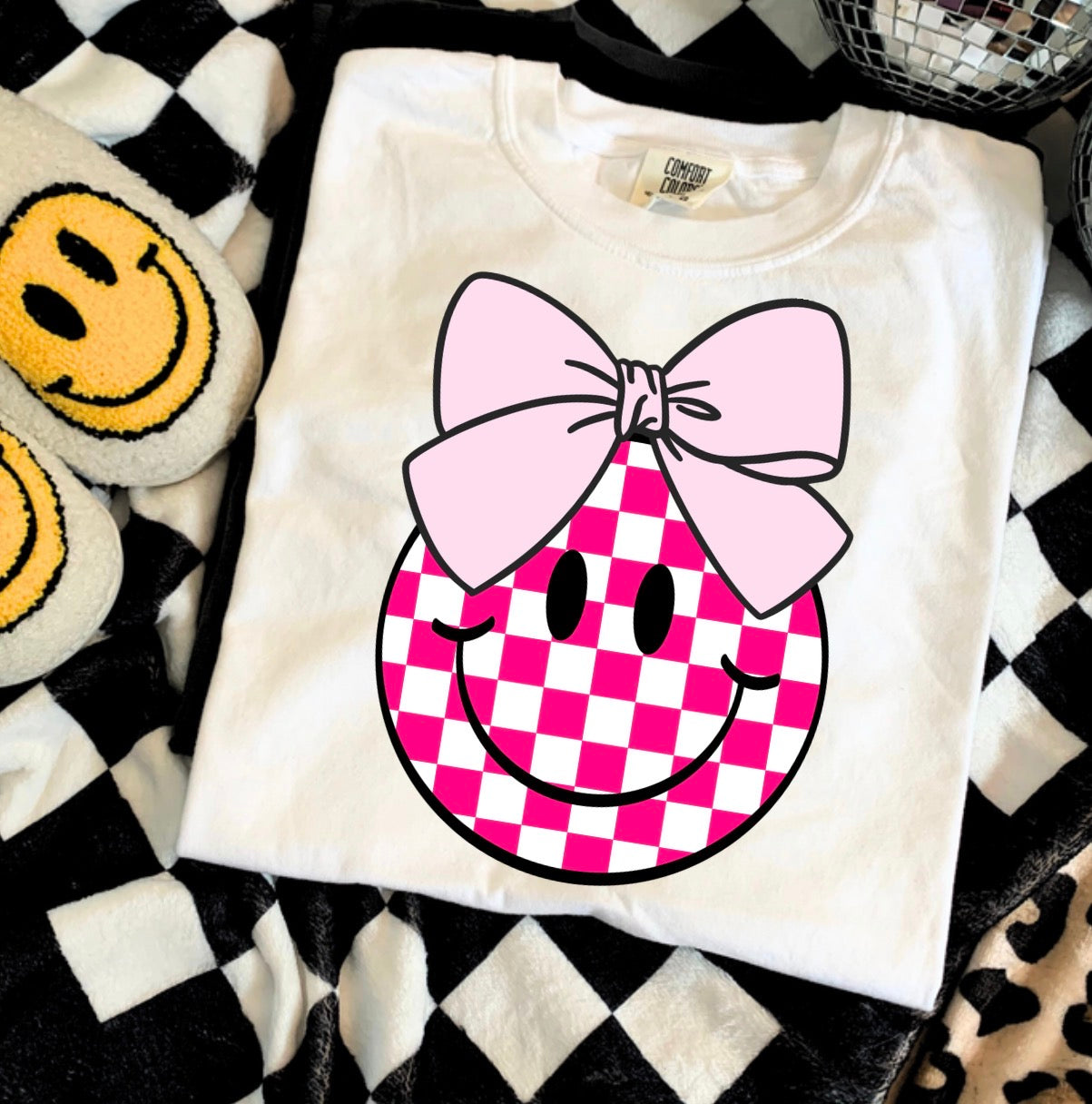 GIRL SMILEY FACE  TRANSFER