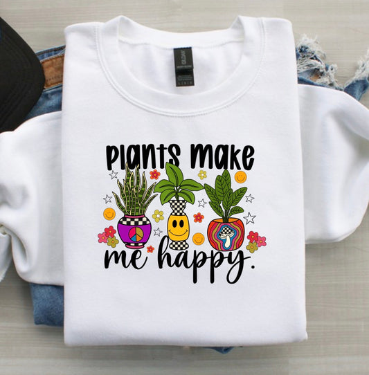 PLANTS MAKE ME HAPPY TRANSFER