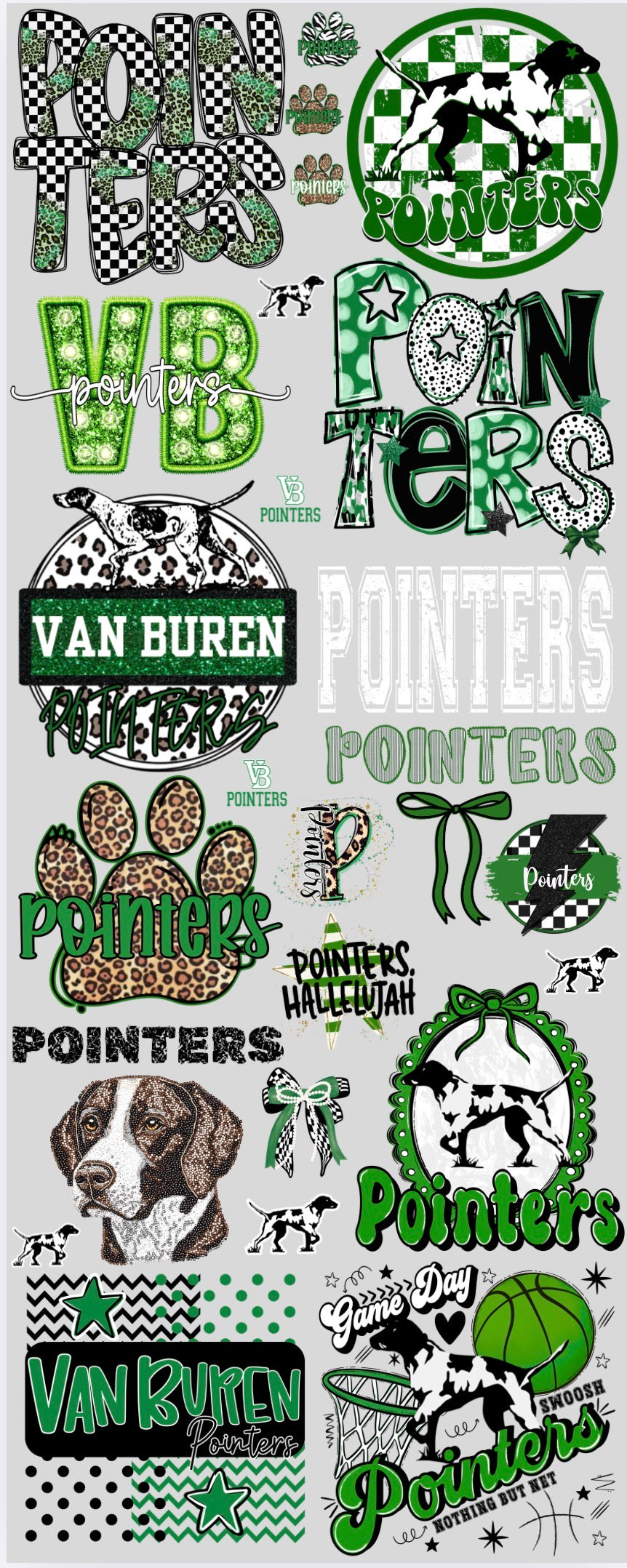 24X 60 Pre- Made gang sheet