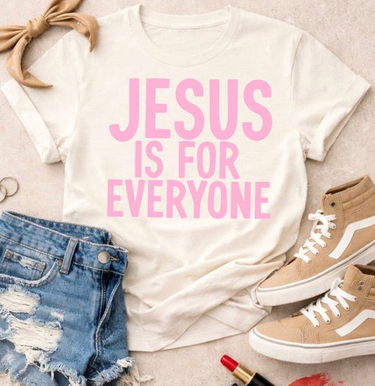 JESUS IS FOR EVERYONE TRANSFER
