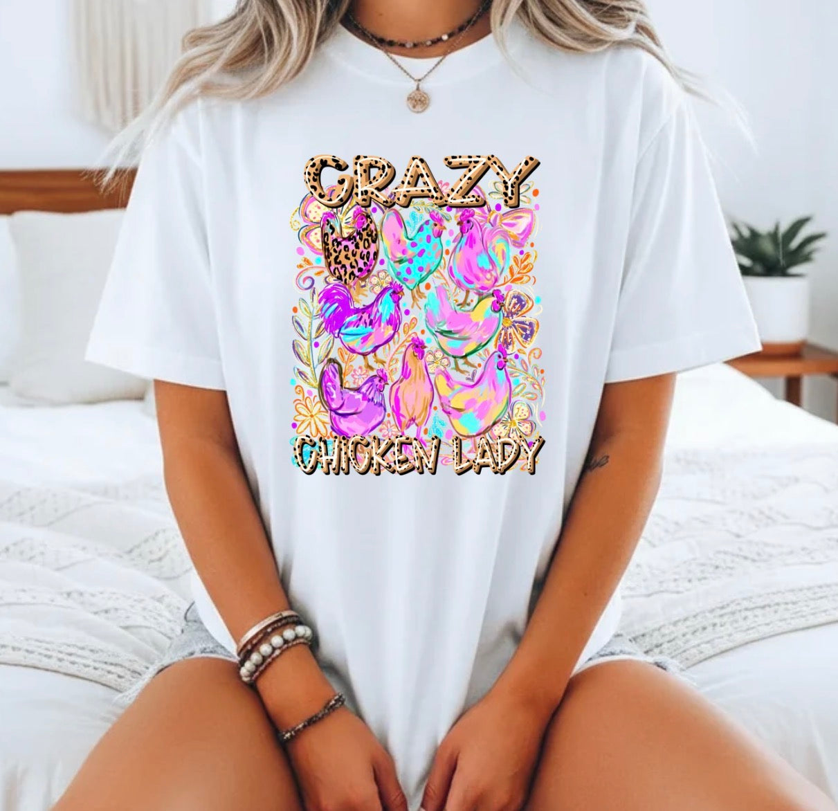 CRAZY CHICKEN LADY TRANSFER
