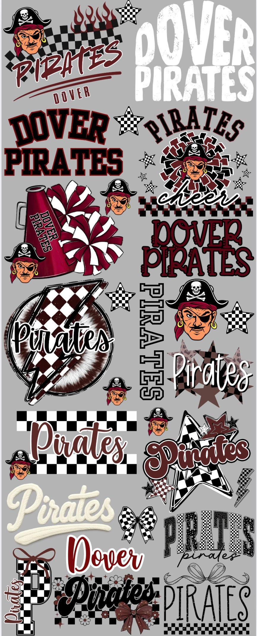 24X 60 Pre- Made gang sheet