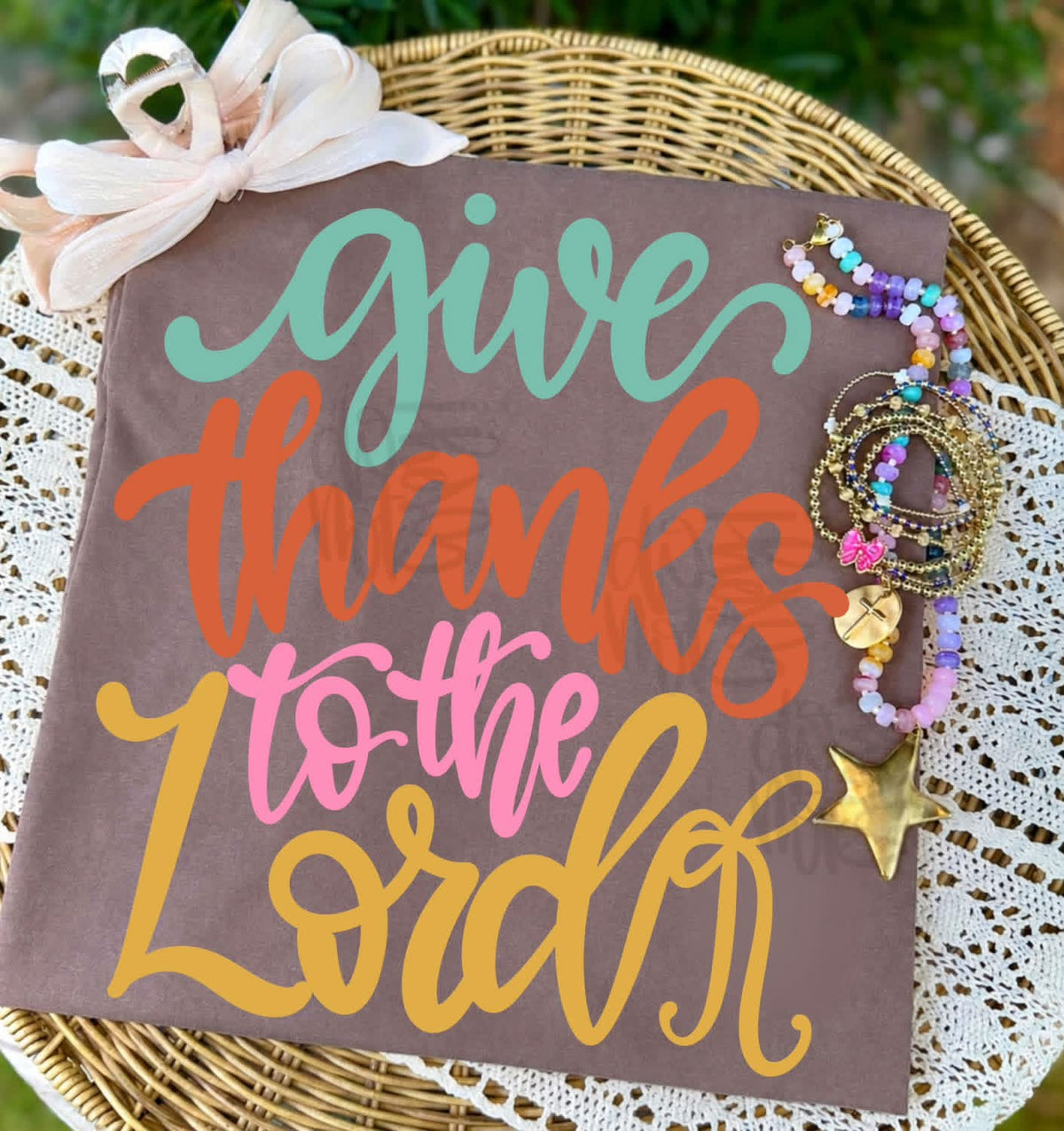 GIVE THANKS TO THE LORD TRANSFER