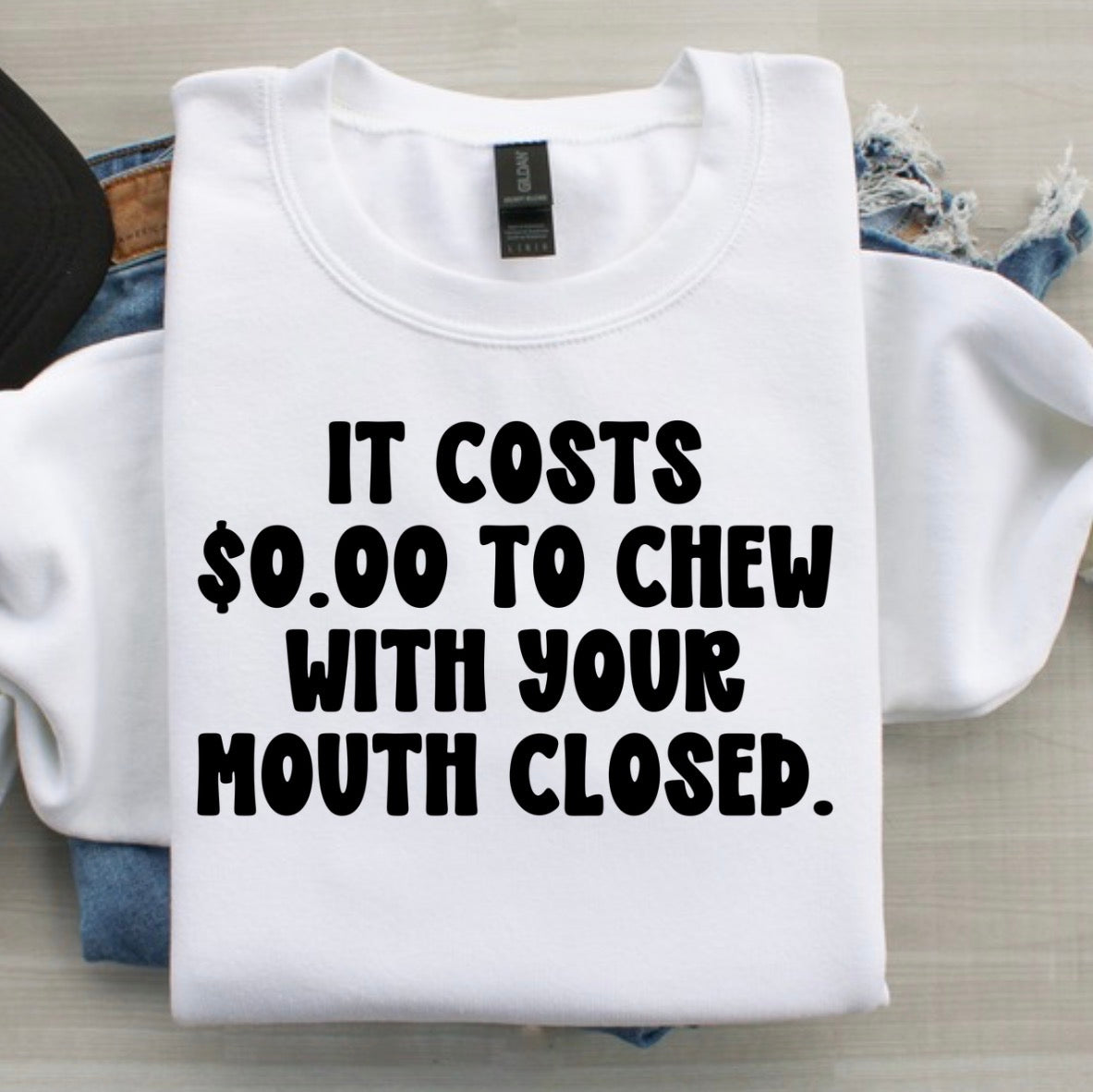 CHEW WITH YOUR MOUTH CLOSED TRANSFER