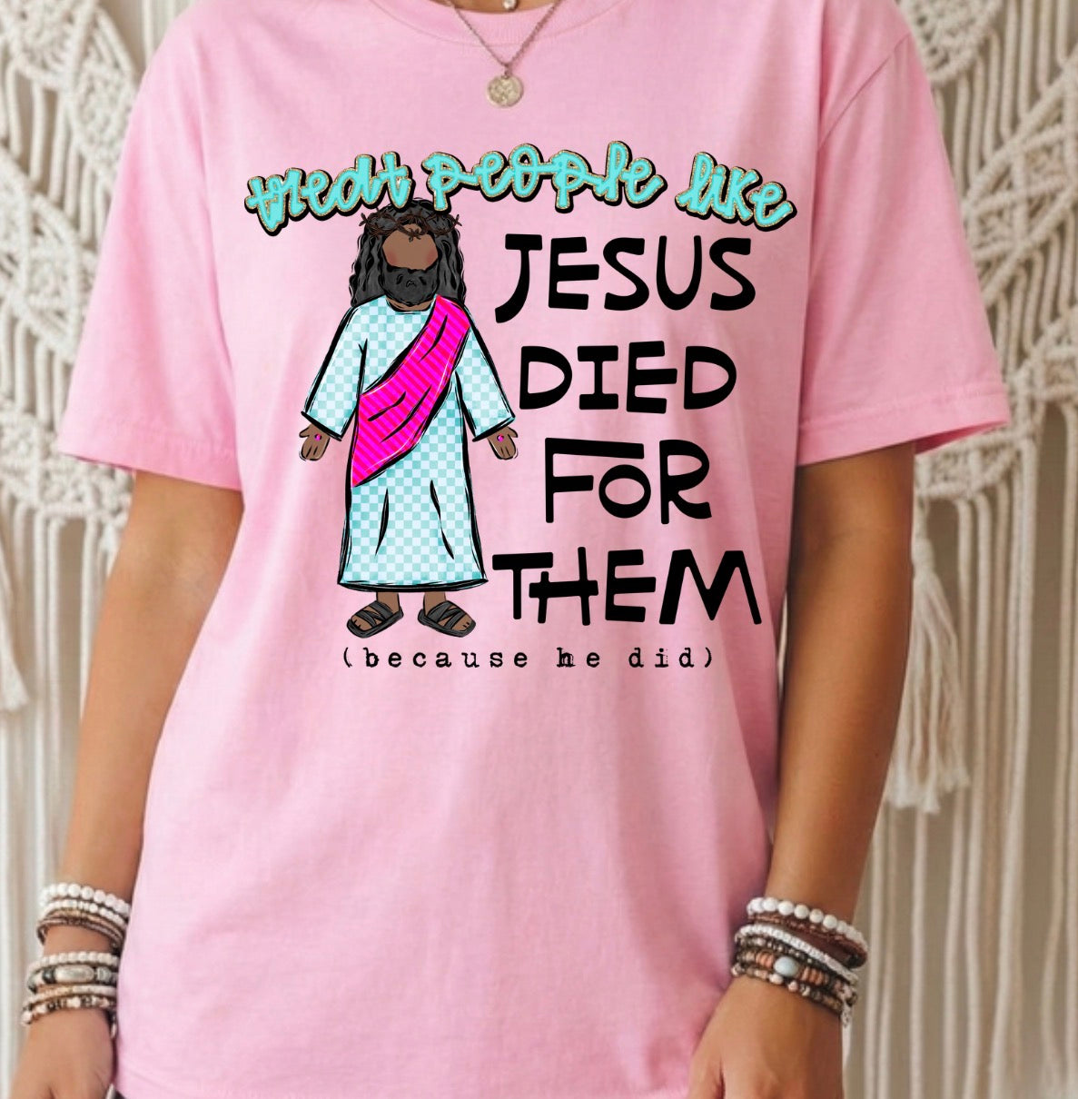JESUS DIED FOR THEM TRANSFER