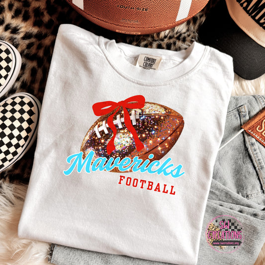 MAVERICKS MASCOT FOOTBALL TRANSFER