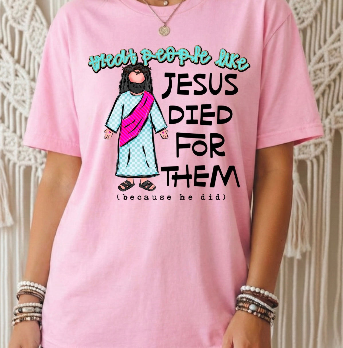 JESUS DIED FOR THEM TRANSFER