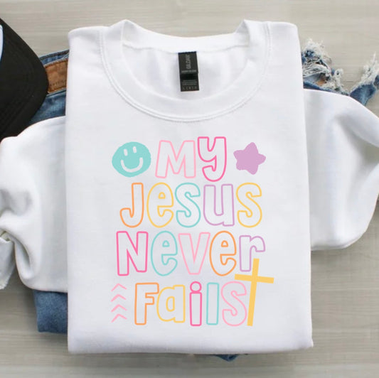 MY JESUS NEVER FAILS TRANSFER