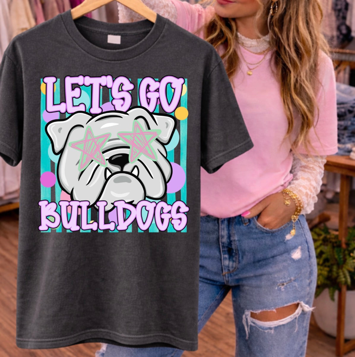 LET’S GO BULLDOGS TRANSFER