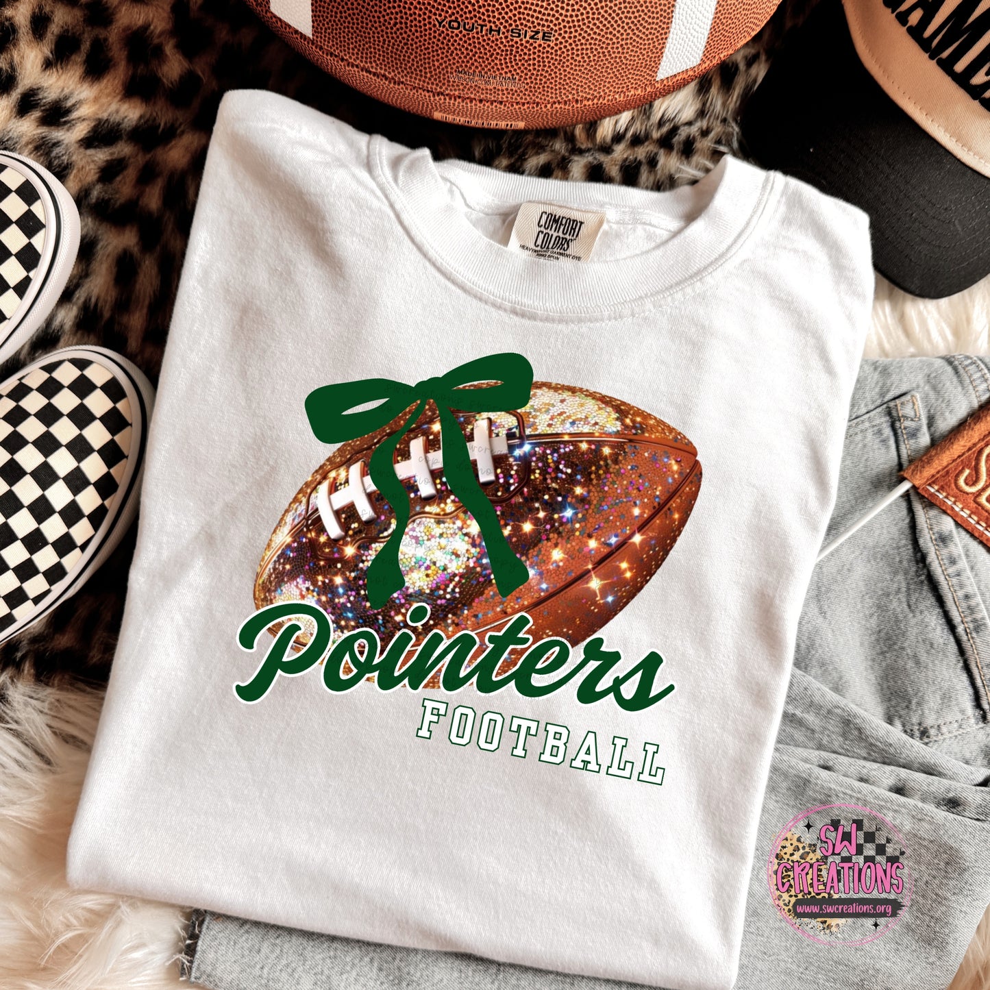 POINTERS MASCOT FOOTBALL TRANSFER