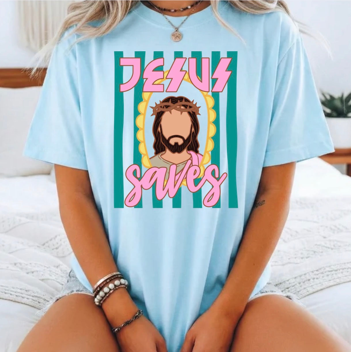 JESUS SAVES TRANSFER