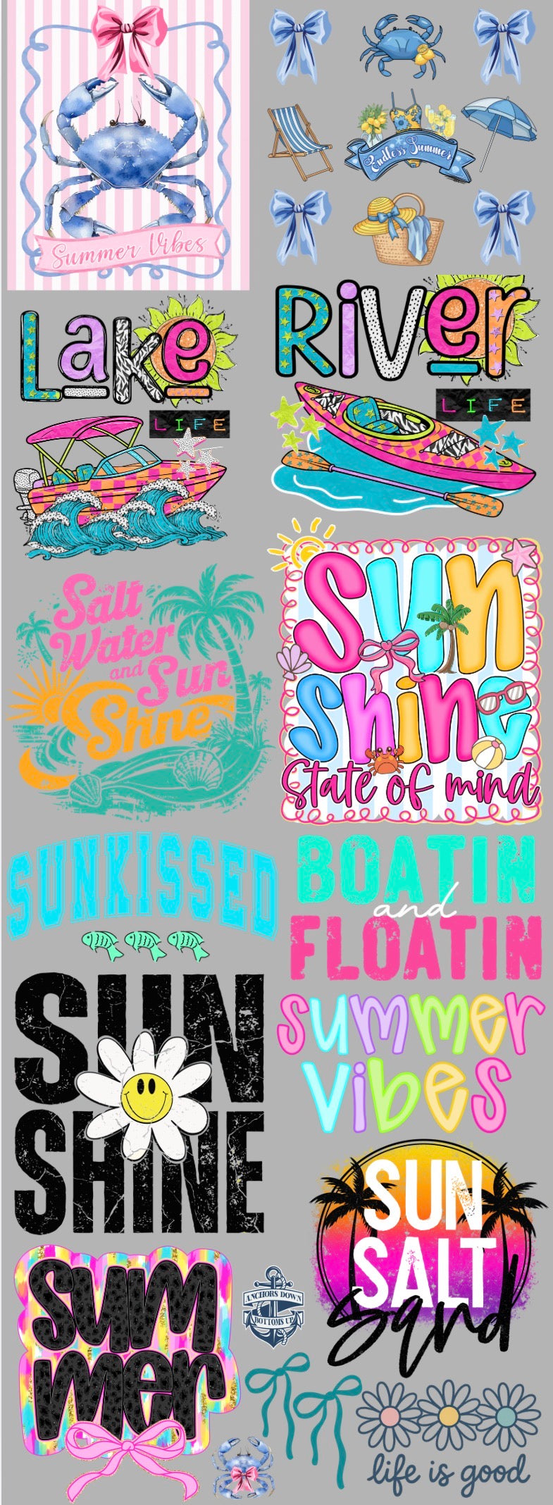 24X 60 Pre- Made gang sheet