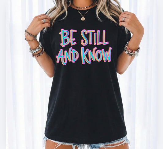 BE STILL AND KNOW TRANSFER