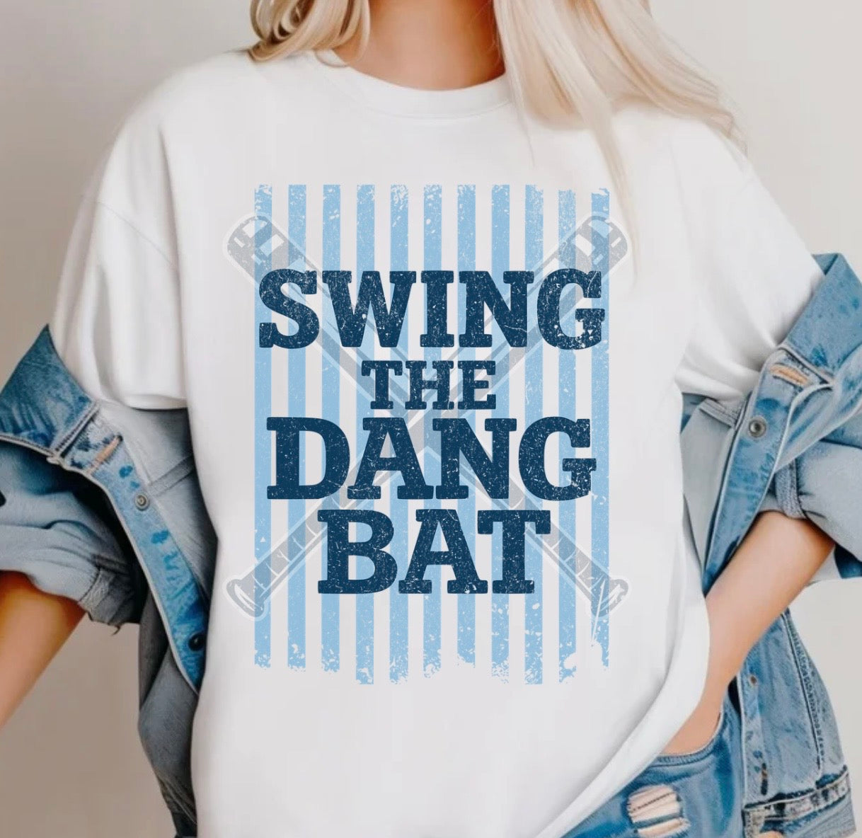 SWING THE DANG BAT TRANSFER