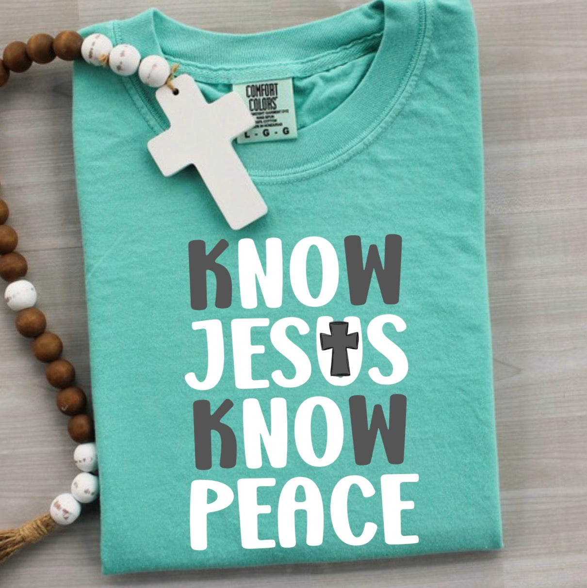 KNOW JESUS KNOW PEACE TRANSFER