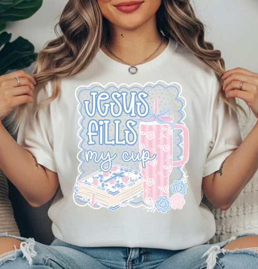 JESUS FILLS MY CUP TRANSFER
