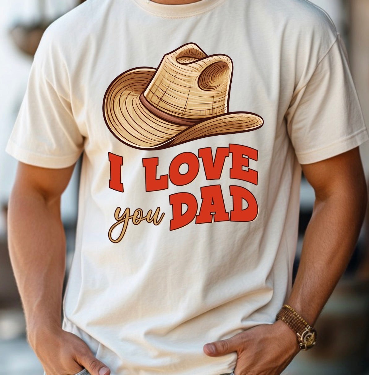 I LOVE YOU DAD TRANSFER