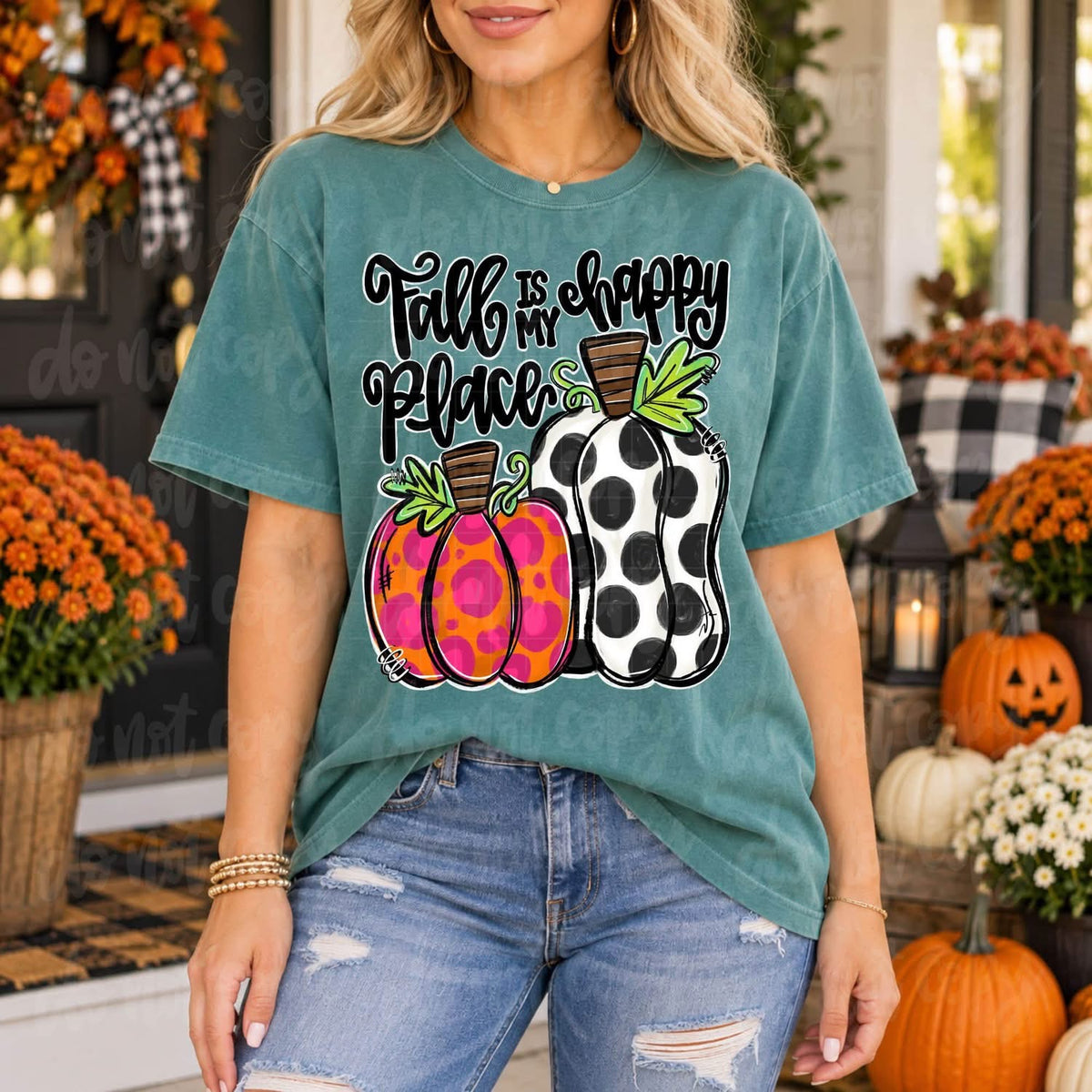 FALL IS MY HAPPY PLACE TRANSFER