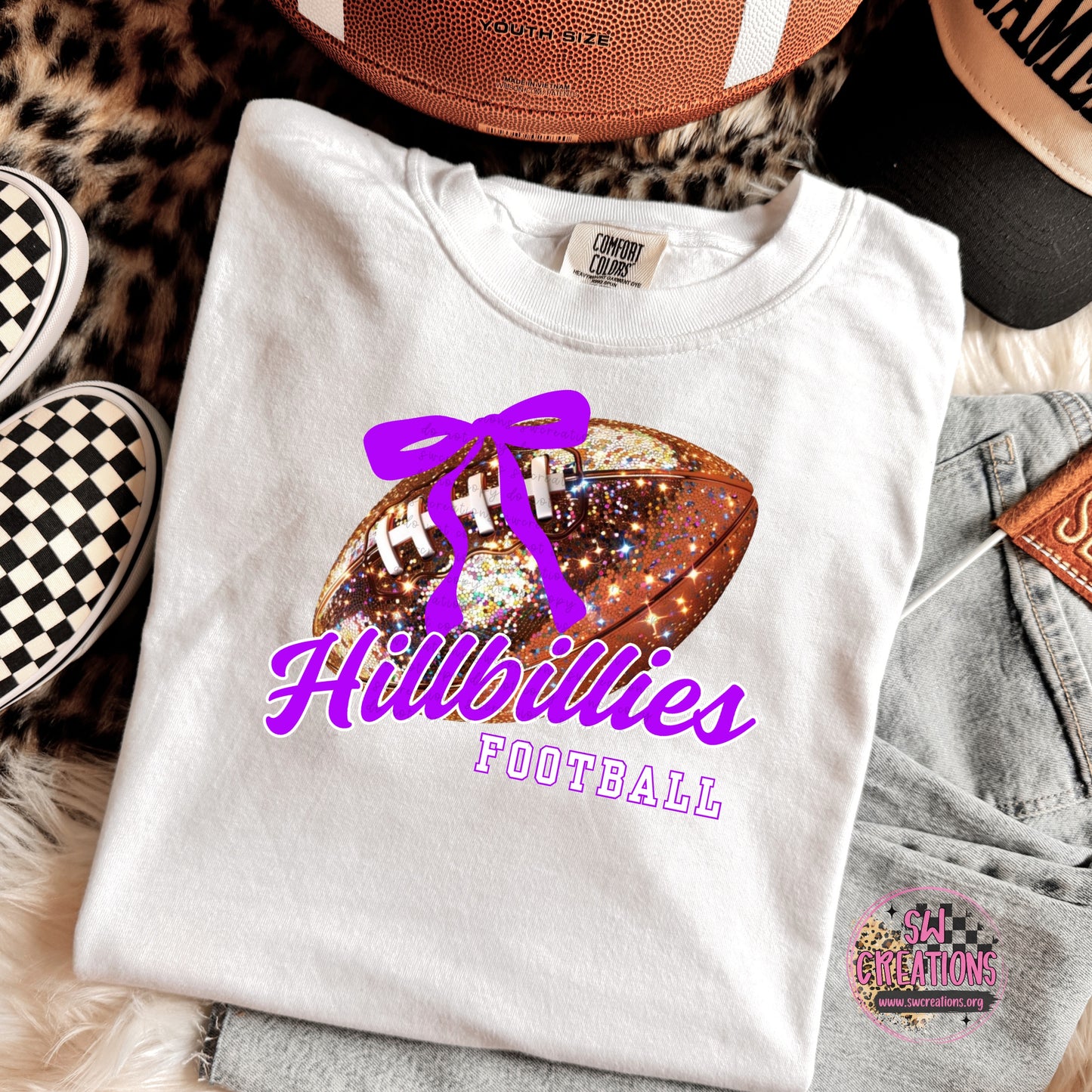 HILLBILLIES MASCOT FOOTBALL TRANSFER