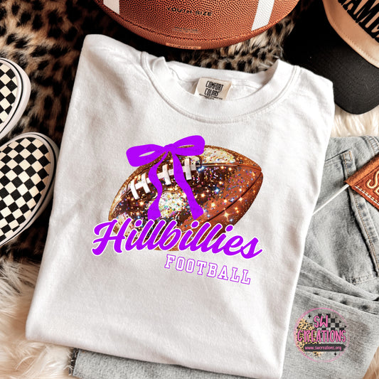 HILLBILLIES MASCOT FOOTBALL TRANSFER