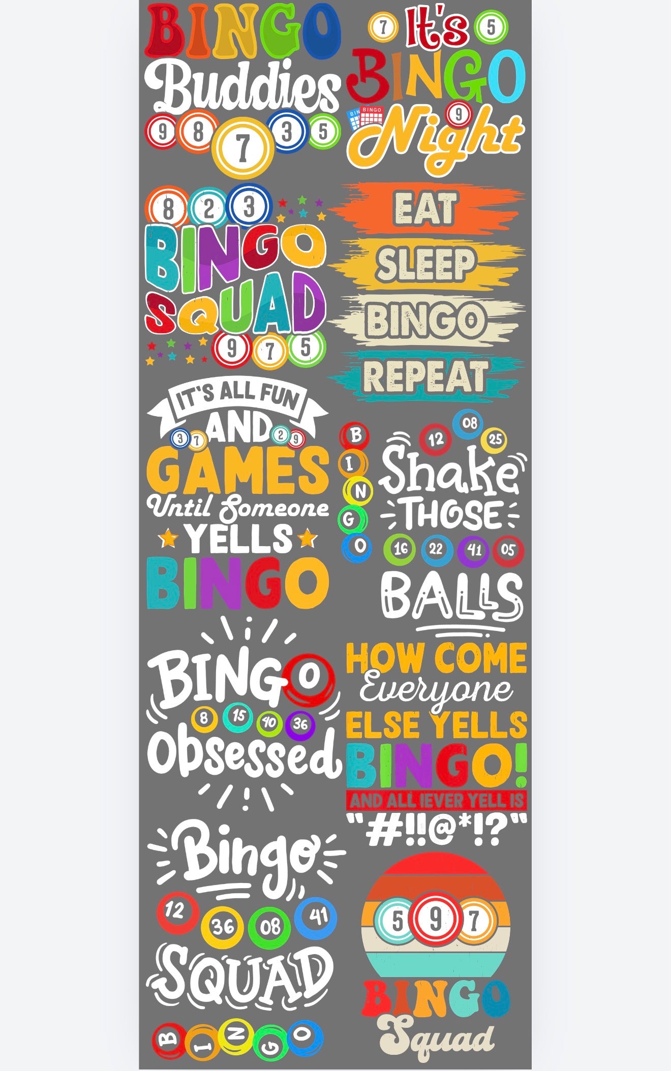 24X 60 Pre- Made gang sheet
