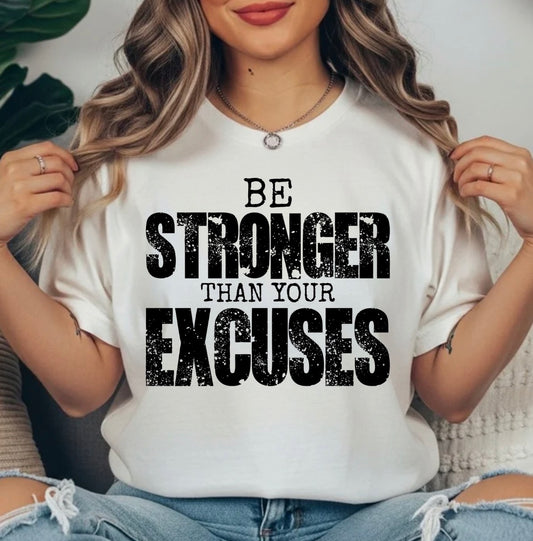 STRONGER THAN YOUR EXCUSES TRANSFER