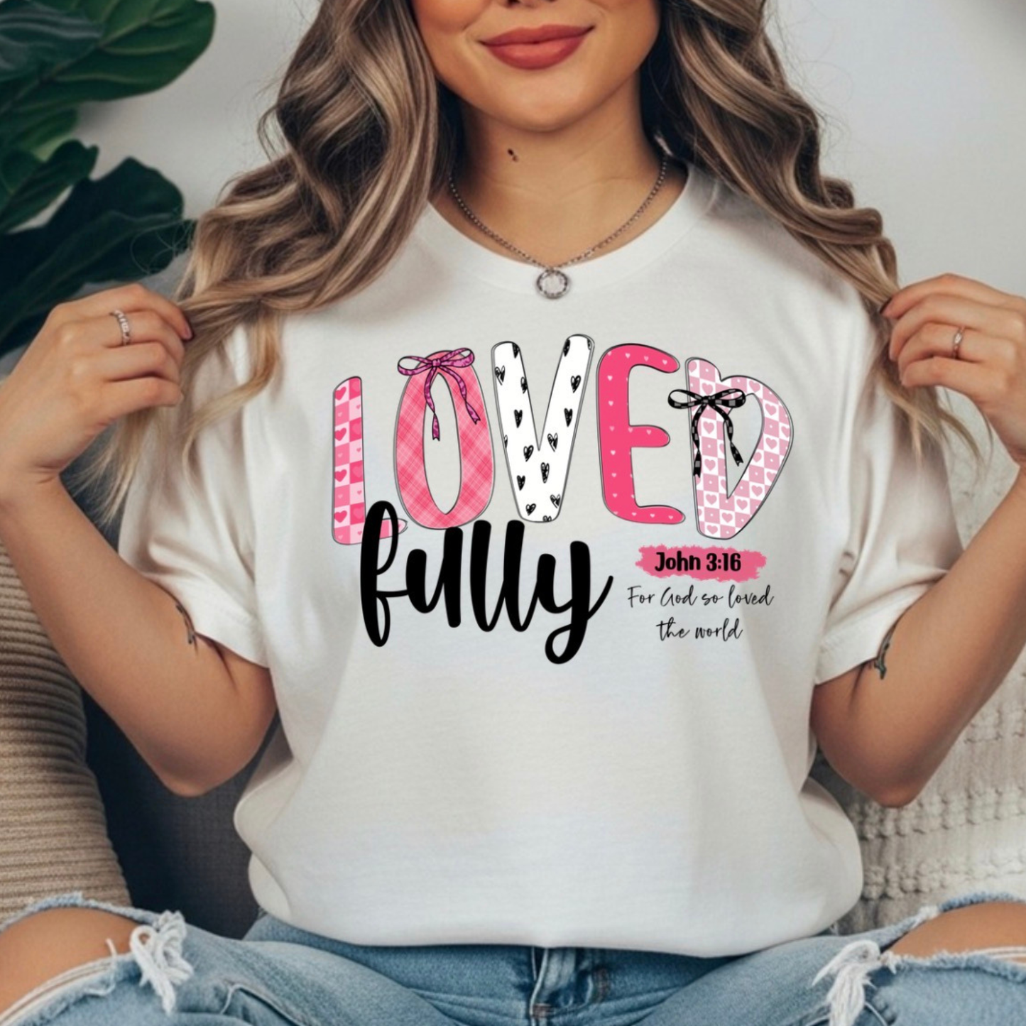 LOVED FULLY VALENTINES TRANSFER