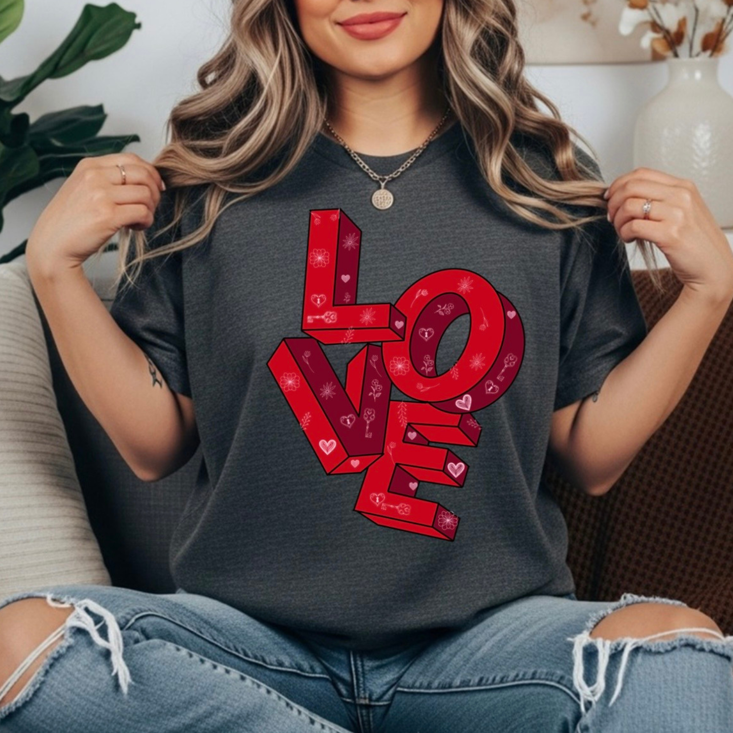 LOVE VALENTINES TRANSFER