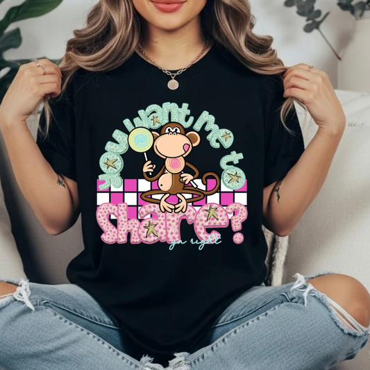 WANT ME TO SHARE TRANSFER