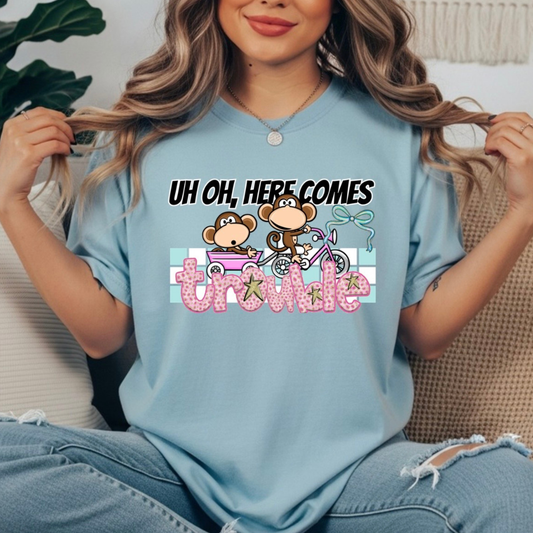 HERE COMES TROUBLE TRANSFER