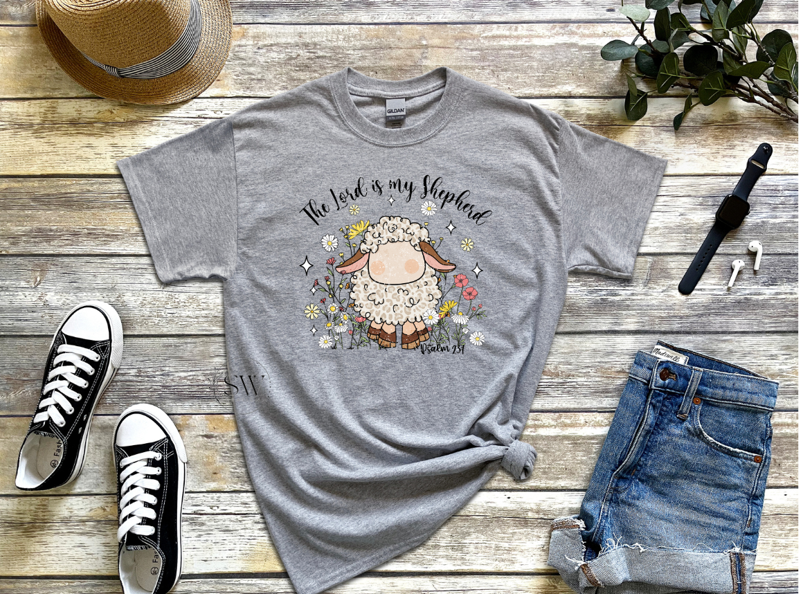 THE LORD IS MY SHEPHERD DTF TRANSFER