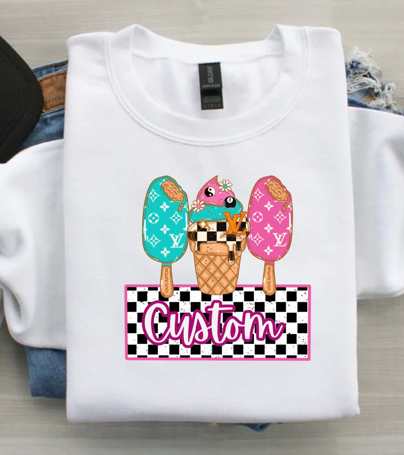 CUSTOM ICE CREAM TRANSFER
