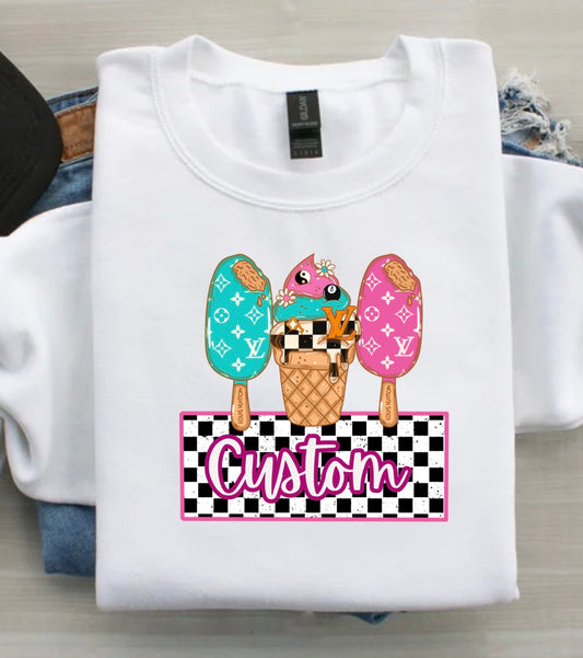 CUSTOM ICE CREAM TRANSFER